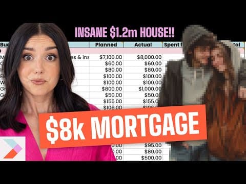 $1.2M Bought WAY Too Much House | Millennial Real Life Budget Review Ep. 23 thumbnail
