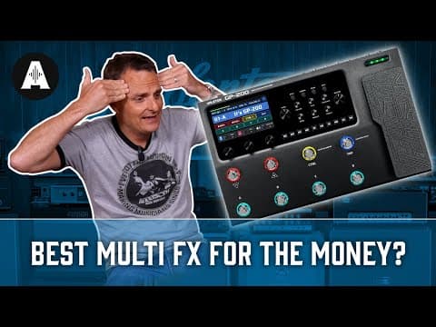 Is This The Best Affordable Multi FX Pedal EVER? - Valeton GP-200 Multi FX Pedal thumbnail