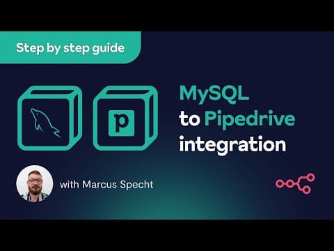 MySQL and Pipedrive: how to create two way data sync thumbnail