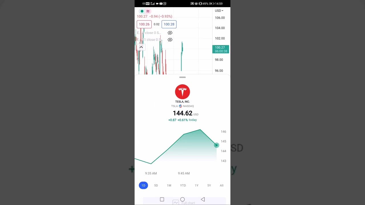 YouTube video player