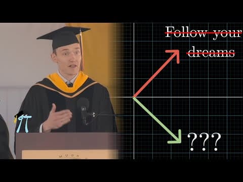 What "Follow Your Dreams" Misses | Harvey Mudd Commencement Speech 2024 thumbnail