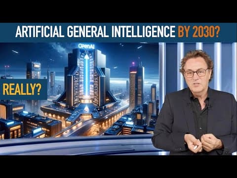 Artificial General Intelligence by 2030?  Riveting presentation by Futurist Gerd Leonhard thumbnail