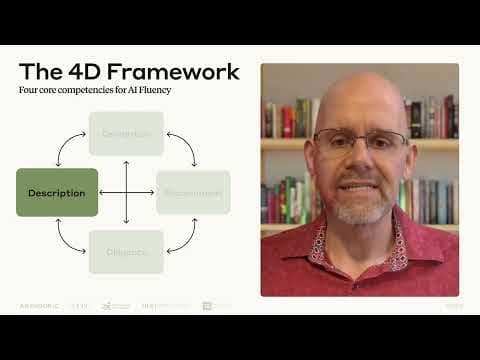 Lesson 2B: The 4D Framework | AI Fluency: Framework & Foundations Course thumbnail