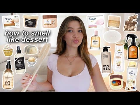 HOW TO SMELL EDIBLE (on a budget) | my feminine hygiene routine & how to smell good all day! thumbnail