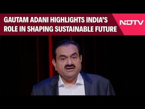 Gautam Adani News | Gautam Adani's Address At The Fourth Edition Of Adani Green Talks thumbnail