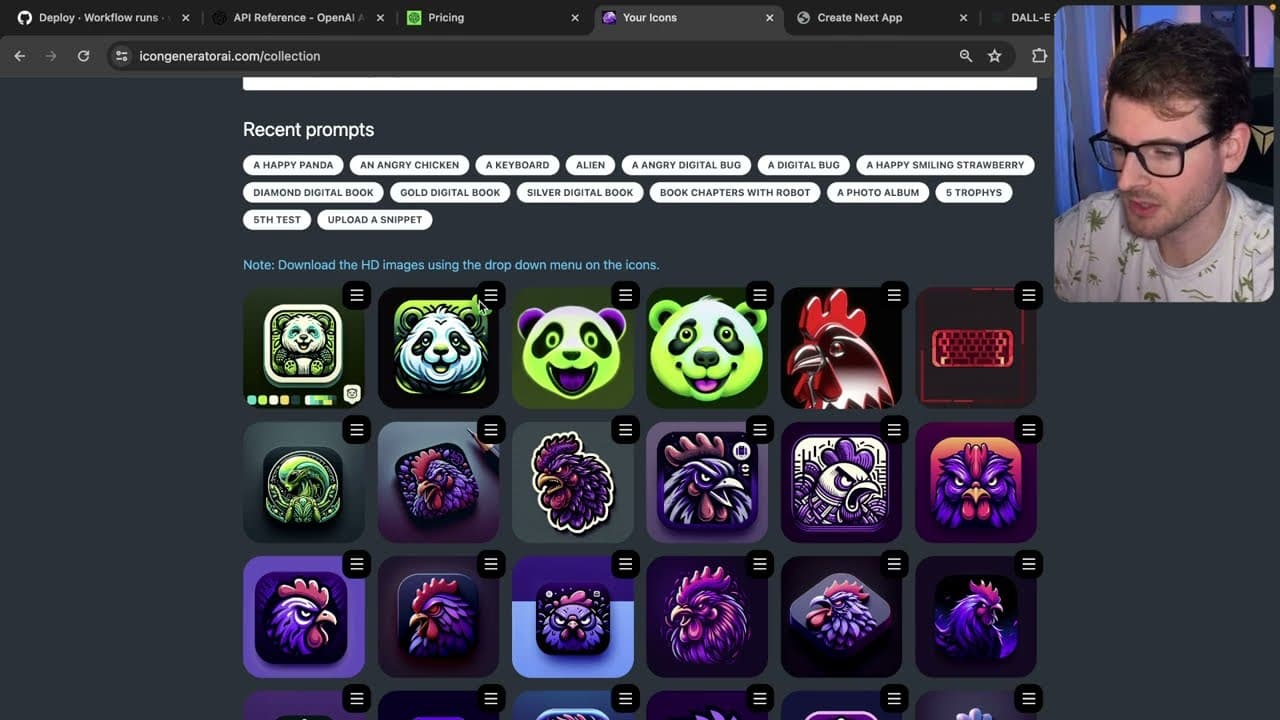 YouTube video player