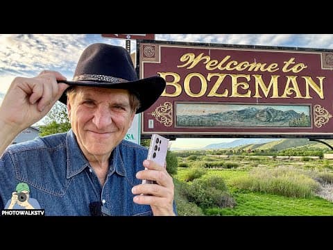 BOZEMAN MONTANA: What to See & Photograph with Your Phone thumbnail