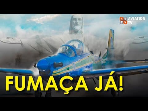 FUMAÇA JÁ! Passagem da esquadrilha da Fumaça nos 90 anos do Cristo Redentor (12/10/21). thumbnail