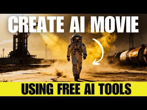 Create FULL AI Film with FREE Tools | From Script to Edit and Final Movie thumbnail