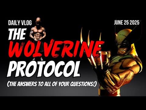 The Wolverine Protocol for Ultimate Healing - Unbreakable Podcast 176 thumbnail