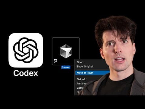 How Does OpenAI Codex Compare With Cursor? thumbnail