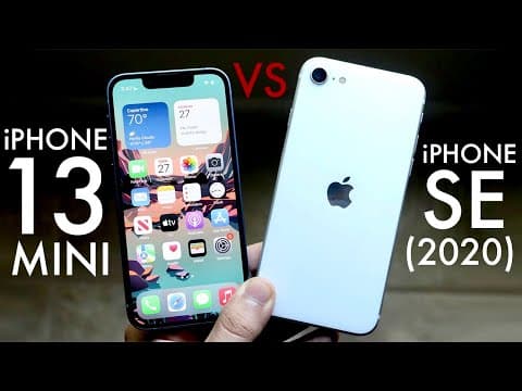 se vs iphone 13 mini screen size
