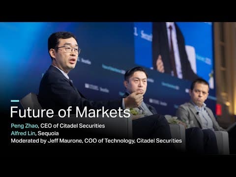 CEO Peng Zhao & Sequoia's Alfred Lin Discuss the Future of Markets thumbnail
