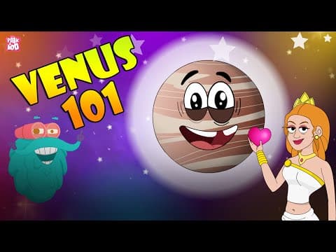 Venus 101 | Life On Planet Venus | The Dr Binocs Show | Peekaboo Kidz thumbnail