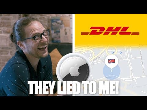 DHL "Lost" My AirTag Parcel (but I knew where it was) thumbnail