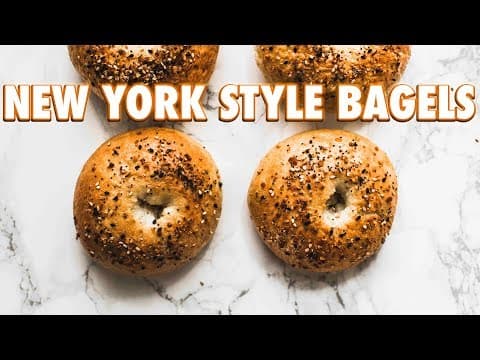 How To Make New York Style Bagels thumbnail