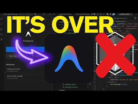 Google Antigravity just Killed Cursor... Forever thumbnail