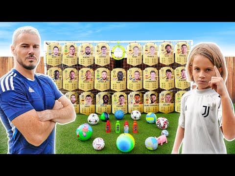 FIFA 23 ULTIMATE TEAM CARD BATTLE!! 🔥 FATHER VS SON thumbnail