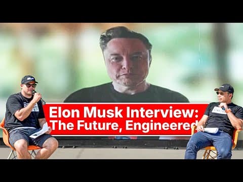 Elon Musk Interview: Tesla, SpaceX, xAI & Neuralink Updates thumbnail