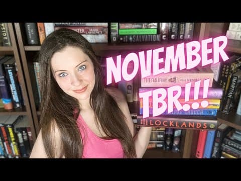 NOVEMBER 2022 TBR [adult fantasy, sci-fi, thriller, and YA fantasy]!!! thumbnail
