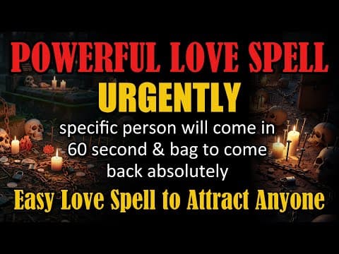 POWERFUL Love Spell. Works instantly! Make him think of u.Call U. Easy Love Spell to Attract Anyone thumbnail