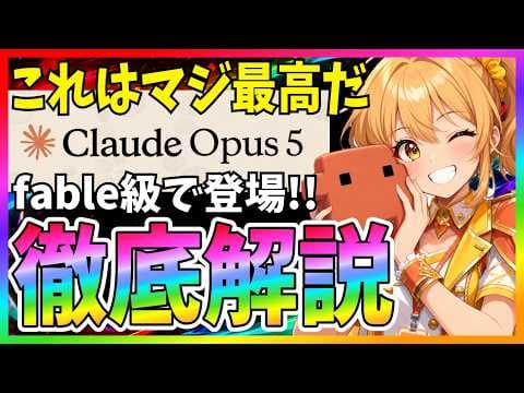 Claude Opus 5は実務で使えるか？ thumbnail