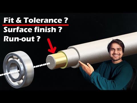 Complete Guide to Bearing Fits & Tolerance, Seat Surface Finish & Bearing seat total Run-out thumbnail