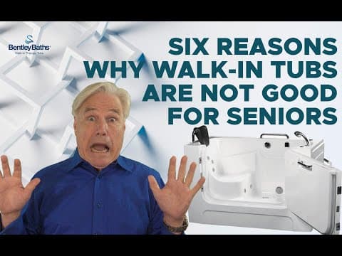 Six Reasons Why Walk-in Tubs Are Bad For Seniors (2024) thumbnail