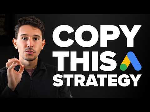 Copy This Google Ads Strategy, It'll Blow Up Your Business thumbnail