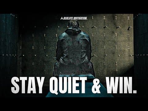I WILL STAY QUIET ABOUT MY GOALS & LET MY RESULTS DO THE TALKING - Motivational Speech Compilation thumbnail