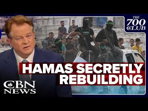 REPORT: Hamas is Rebuilding Their Army | News on The 700 Club - November 21, 2025 thumbnail
