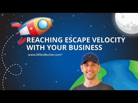What Is the Escape Velocity Concept for Business Success? thumbnail