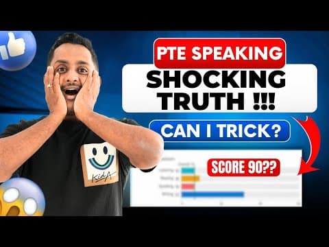 Can You Trick PTE Speaking? Here’s the Brutal Truth! thumbnail