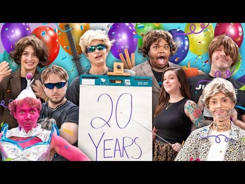 Try Not To Laugh Challenge - Smosh 20th Anniversary Crew Gauntlet thumbnail