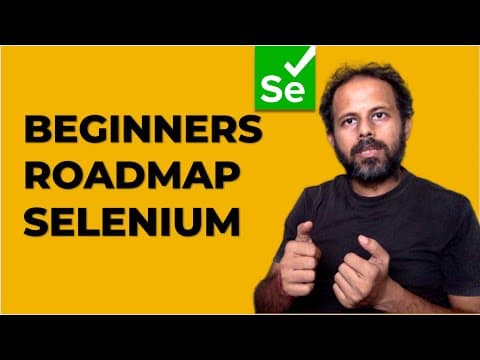 #AskRaghav | Selenium Roadmap for Beginners thumbnail