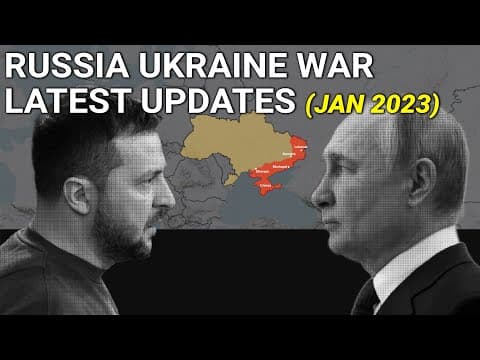Russia Ukraine war latest news & update January 2023 | Geopolitics thumbnail