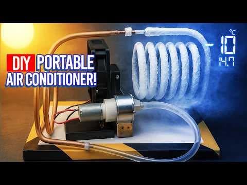 Make your own AIR CONDITIONER at home Fast and Easy! thumbnail