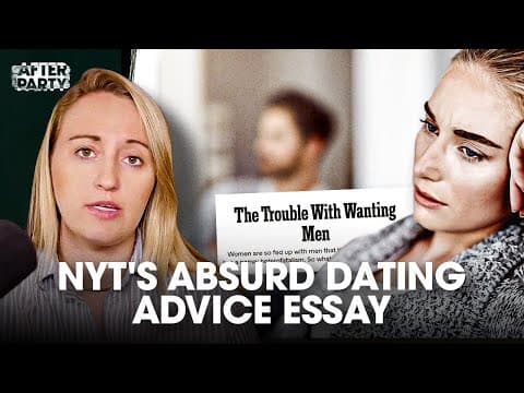 NYT’s ABSURD Word Salad Essay to Explain “The Trouble With Wanting Men” thumbnail