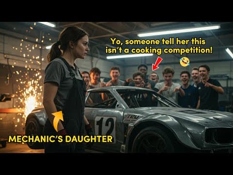 Mechanic’s Daughter Mocked for Entering the Race — But When Her Engine Roared, the Crowd Fell Silent thumbnail