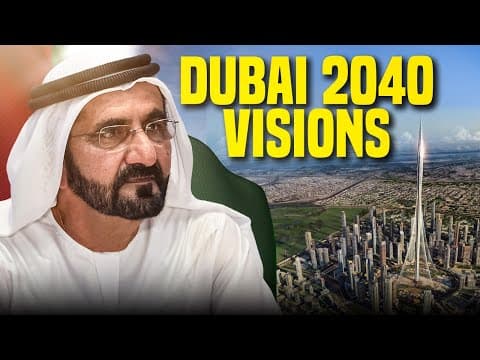 How Dubai is going to Change Completely | Dubai Urban Master Plan 2040 thumbnail