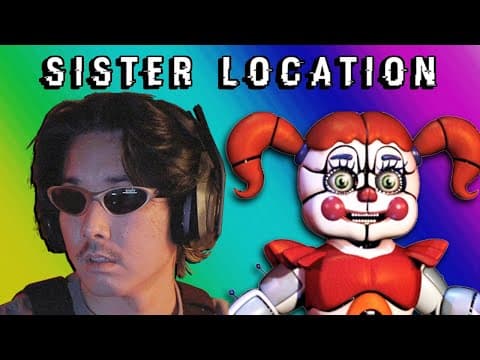 Five Nights at Freddy's Sister Location - Full Horror Game Playthrough w/ Lui + FaceCam thumbnail