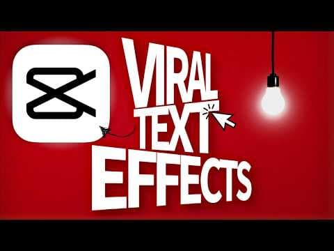 10 Viral CapCut Text Effects - CapCut Tutorial thumbnail