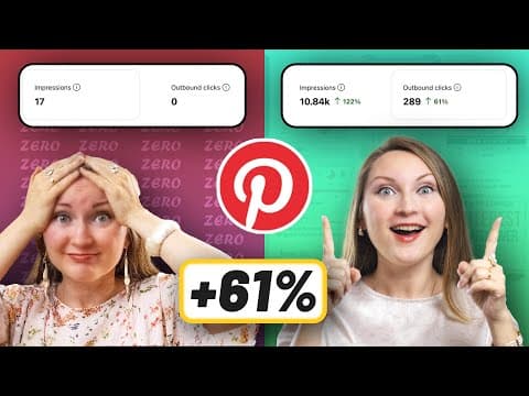 📈 How to Get More Clicks on Pinterest in 2026 (Outbound Traffic) - Pinterest Marketing for beginners thumbnail