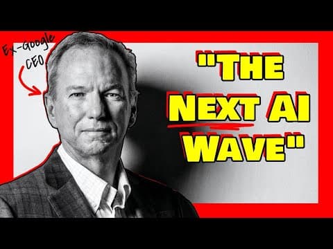 Wie Eric Schmidt AI-Entwicklungen vorhersagt thumbnail