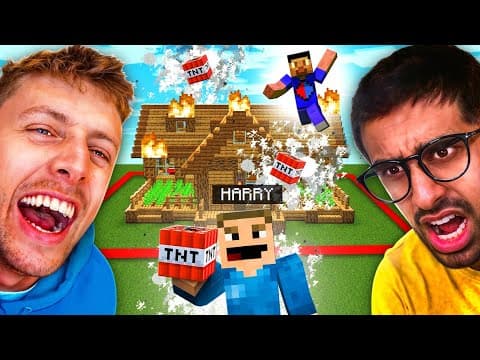 SIDEMEN MINECRAFT BUILD BATTLE GONE WRONG thumbnail