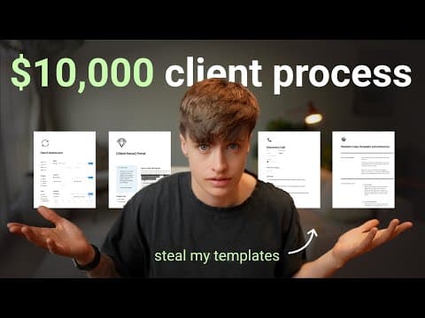 FULL client process for high ticket web design [STEP-BY-STEP] thumbnail