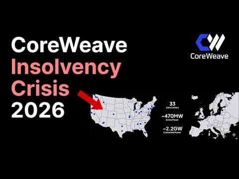 How CoreWeave is near insolvency thumbnail