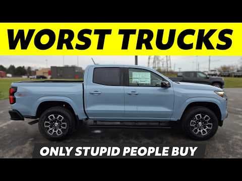 12 Worst Pickup Trucks to Buy in 2026 (Ranked Bad to Catastrophic!) thumbnail