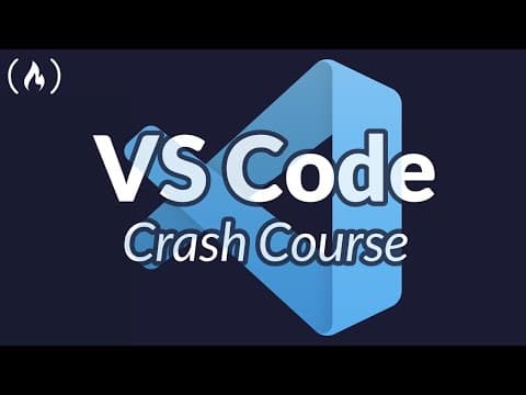 Visual Studio Code Crash Course thumbnail