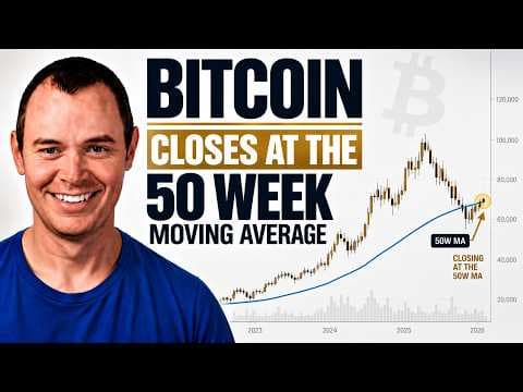 Why Bitcoin's 50-Week Moving Average Matters thumbnail
